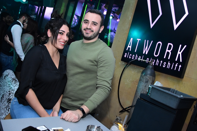 AT Work Beirut on Saturday Night